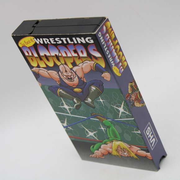 The Best Of Wrestling Bloopers VHS 1996 Combined Artists - Picture 7 of 11